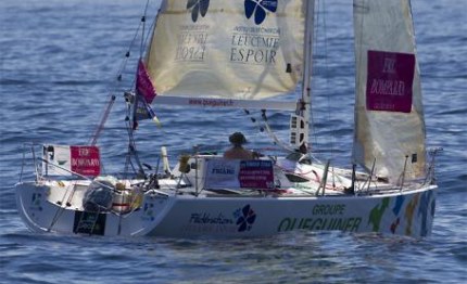 solitaire du figaro accorciata la tappa