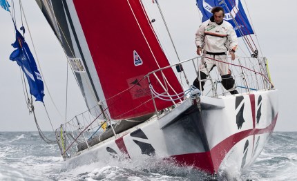 ostar salgono 130 le miglia di vantaggio di andrea mura