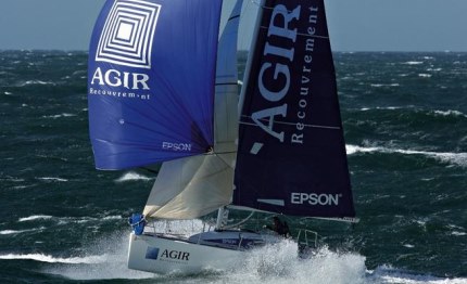 notte dura alla solitaire du figaro