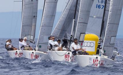melges 20 sabato in acqua torbole