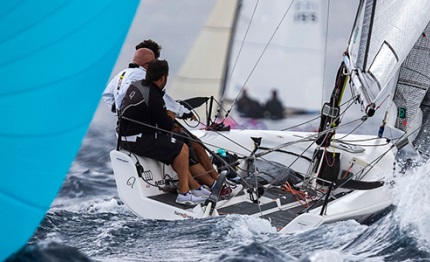 europeo melges 20 legionario bacio in lotta per il titolo