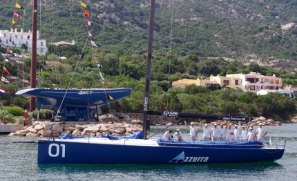 festa per azzurra nel 30ennale della prima sfida italiana all america cup