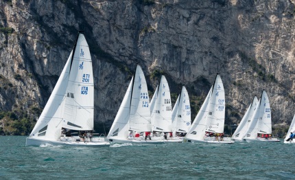 riva del garda il primo evento italiano della nuovissima classe