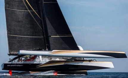 spindrift prova il record sulla route de la decouverte