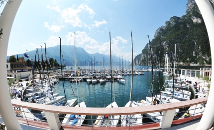 il porto di riva del garda si rifatto il look