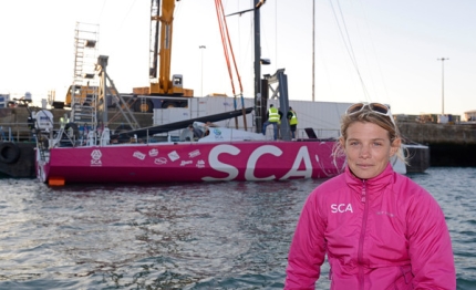 volvo ocean race in acqua il primo vo