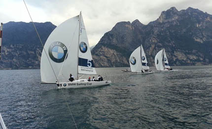 dragoni in regata sul garda