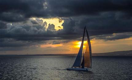 middle sea race morning glory trova il vento
