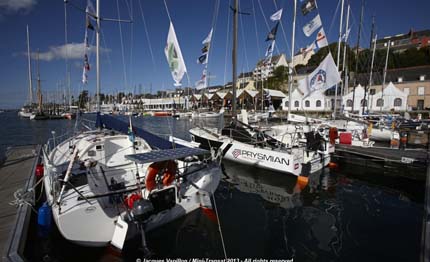 mini transat non si parte nemmeno domani