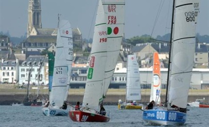 mini transat finalmente si naviga