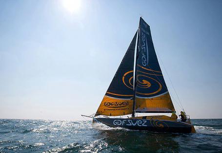 jacques vabre in class 40 rompono in compreso gaetano mura