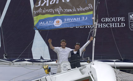 jacques vabre line honours per edmond de rothschild
