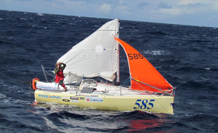 mini transat lotta distanza tra pedote marie