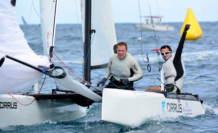 saint barth cata cup franck cammas bussa un primo colpo