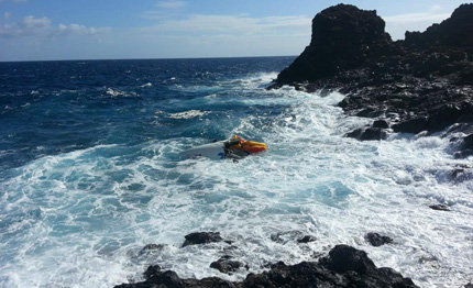 mini transat le foto del botto alle canarie di vincent busnel