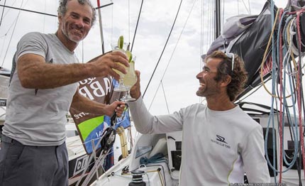jacques vabre ali raspadori bevono raccontano la regata