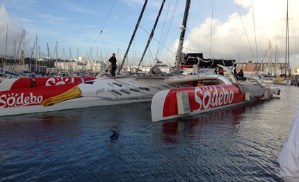 record latita anticiclone delle azzorre thomas coville resta fermo brest