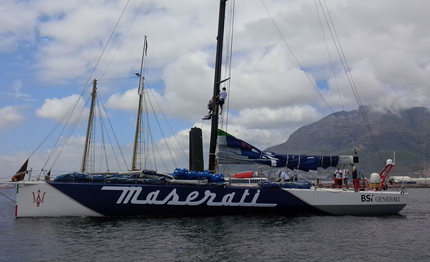 cape town rio 30 miglia di vantaggio per soldini