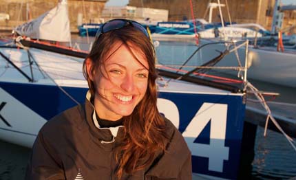 volvo ocean race team sca arruola la minista justine mettraux