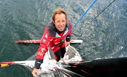 thomas coville ha passato equatore in meno di giorni