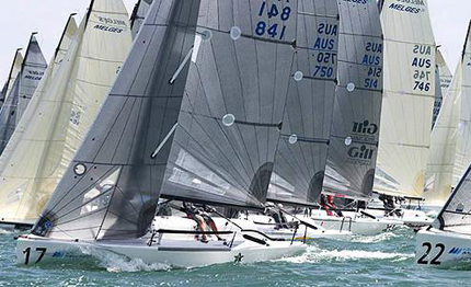 melges 24 parte il mondiale geelong