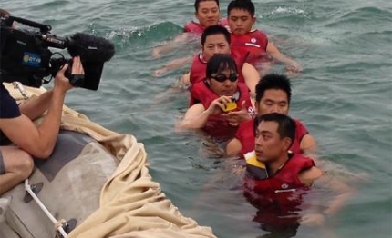 volvo ocean race la cina in acqua