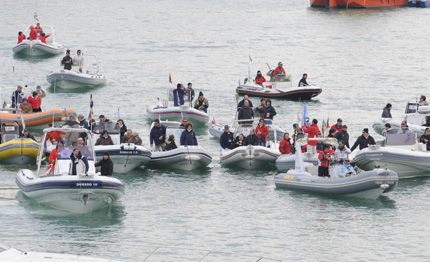 il salone nautico di venezia si apre ai gommoni