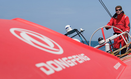 volvo ocean race lo skipper di dongfeng charles caudrelier