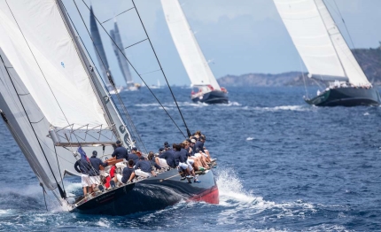 superyacht in regata virgin gorda
