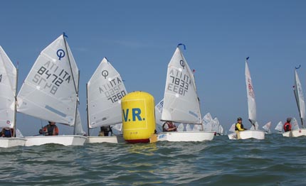 optimist concluso interzonale di marina di ravenna