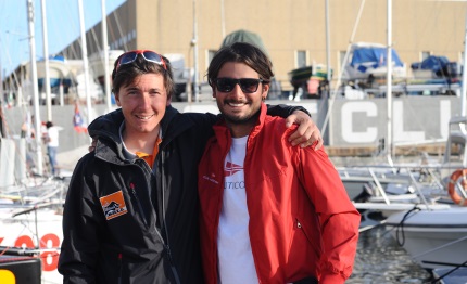 mini 50 al gp italia la coppia bona zambelli