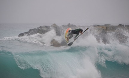 waveski stefano bellotti al mondiale di durban