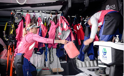 per il team sca prima traversata atlantica