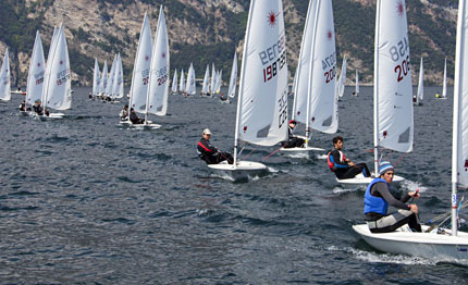laser garda europa cup va gonfie vele
