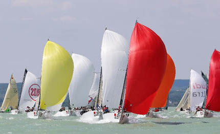 europeo melges 24 sul balaton brilla blu moon