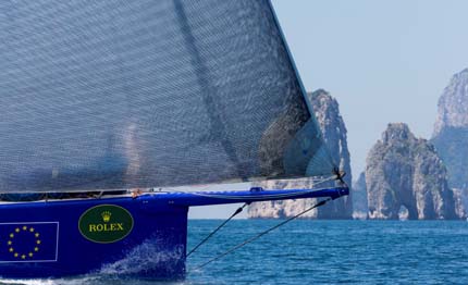rolex volcano race line honours per esimit