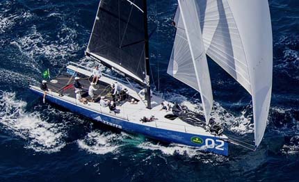 azzurra al comando della rolex capri sailing week
