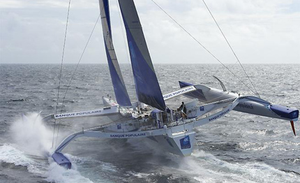 new york armel le cleac tenta il record in solitario sul nord atlantico