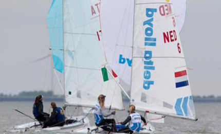 eurosaf non brillano gli azzurri nelle medal race di medemblik