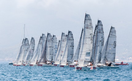 melges 20 talamone con una flotta da record