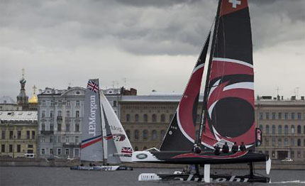 extreme 40 san pietroburgo un alinghi in gran spolvero