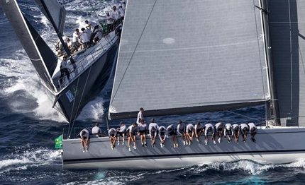 maxi tanti progetti audaci in regata porto cervo
