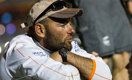 volvo ocean race laurent pages nel team brunel