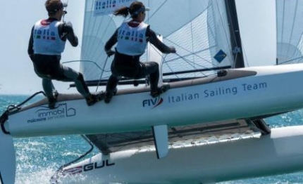 nacra 17 argento europeo per bissari sicouri