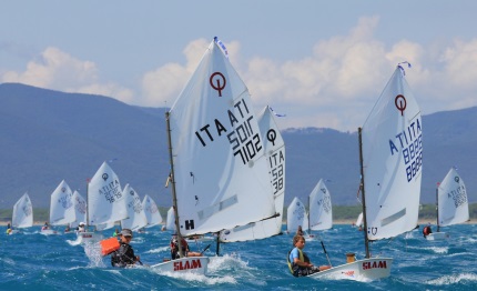 optimist risultati del trofeo kinder sport