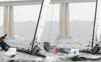 vela olimpica grande vela nella baia di rio