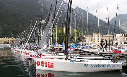 riva del garda parte domani il mondiale melges
