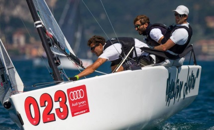 mondiale melges 20 sorpasso stelle strisce