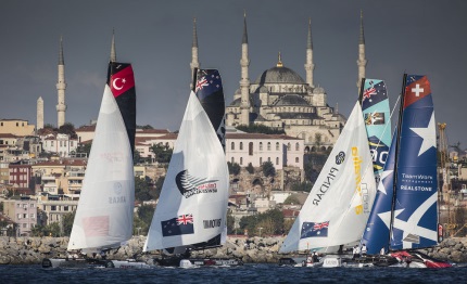 extreme 40 spettacolare giornata di apertura istanbul