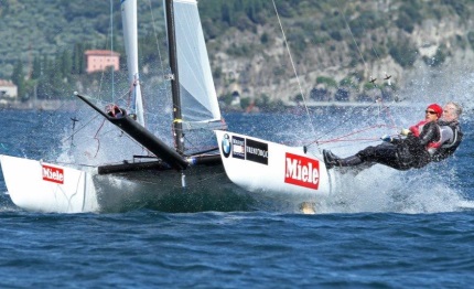 la famiglia gaebler vince il 44 tornado torbole troph